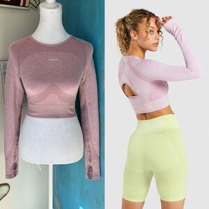 Gymshark Pink Long Sleeve Top